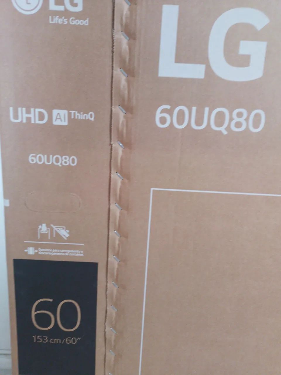 Caixas De Papelão Novas SEM ISOPORES Para Tv LG 60 Polegadas (LER DESCRIÇÃO) - Foto 5