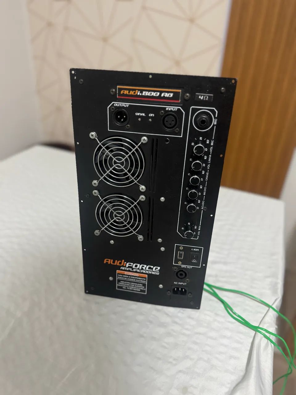 Painel Ativador Sub. Amplificador Caixa De Som 800w 