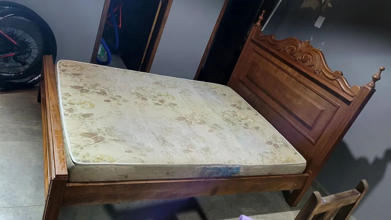 Cama de casal madeira  - Foto 3