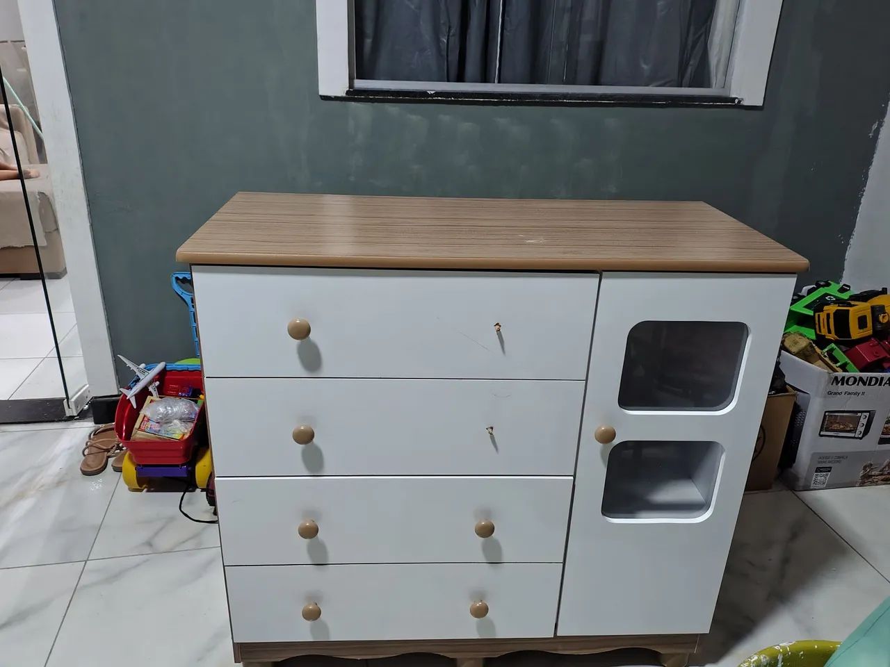 Vende-se guarda roupa e cômoda infantil  - Foto 2