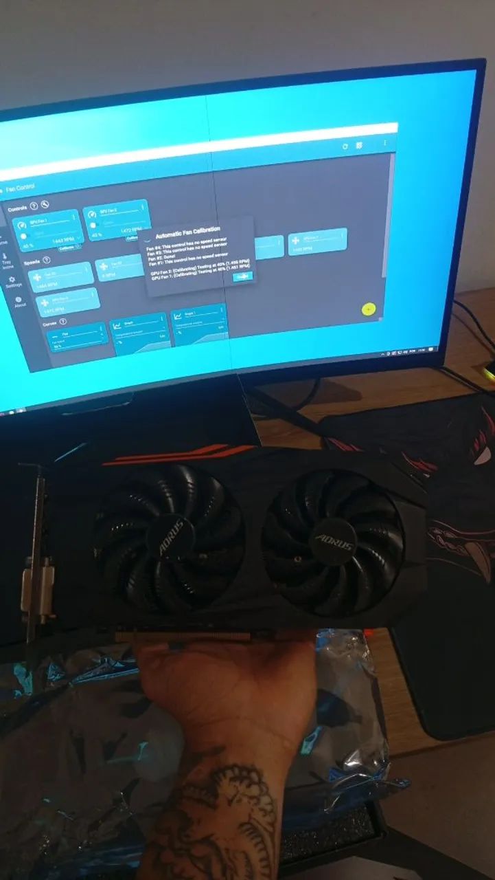 RX 570 AORUS ORIGINAL ( NAO É CHINESA) - Foto 3