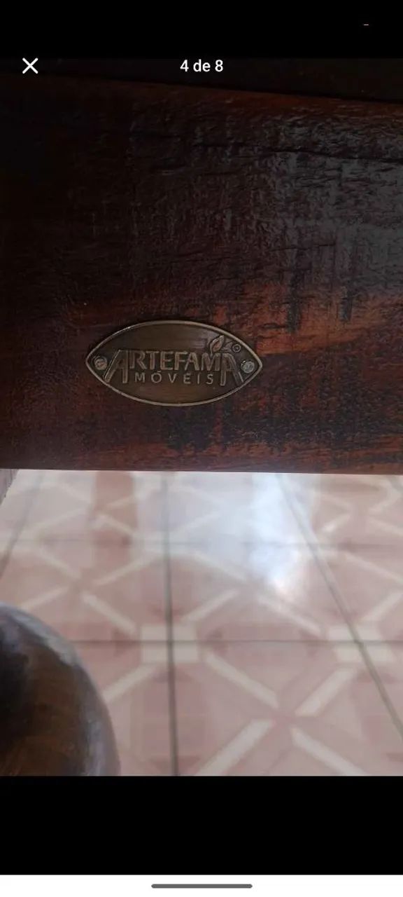 Mesa .maderia maciça  - Foto 4