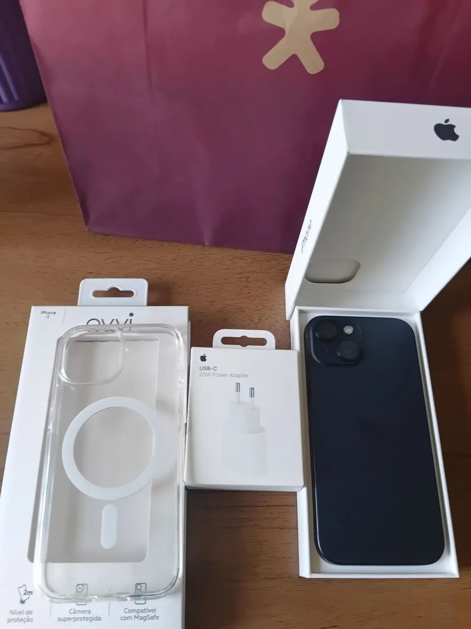 Iphone 15 256 GB cor preta - Foto 3