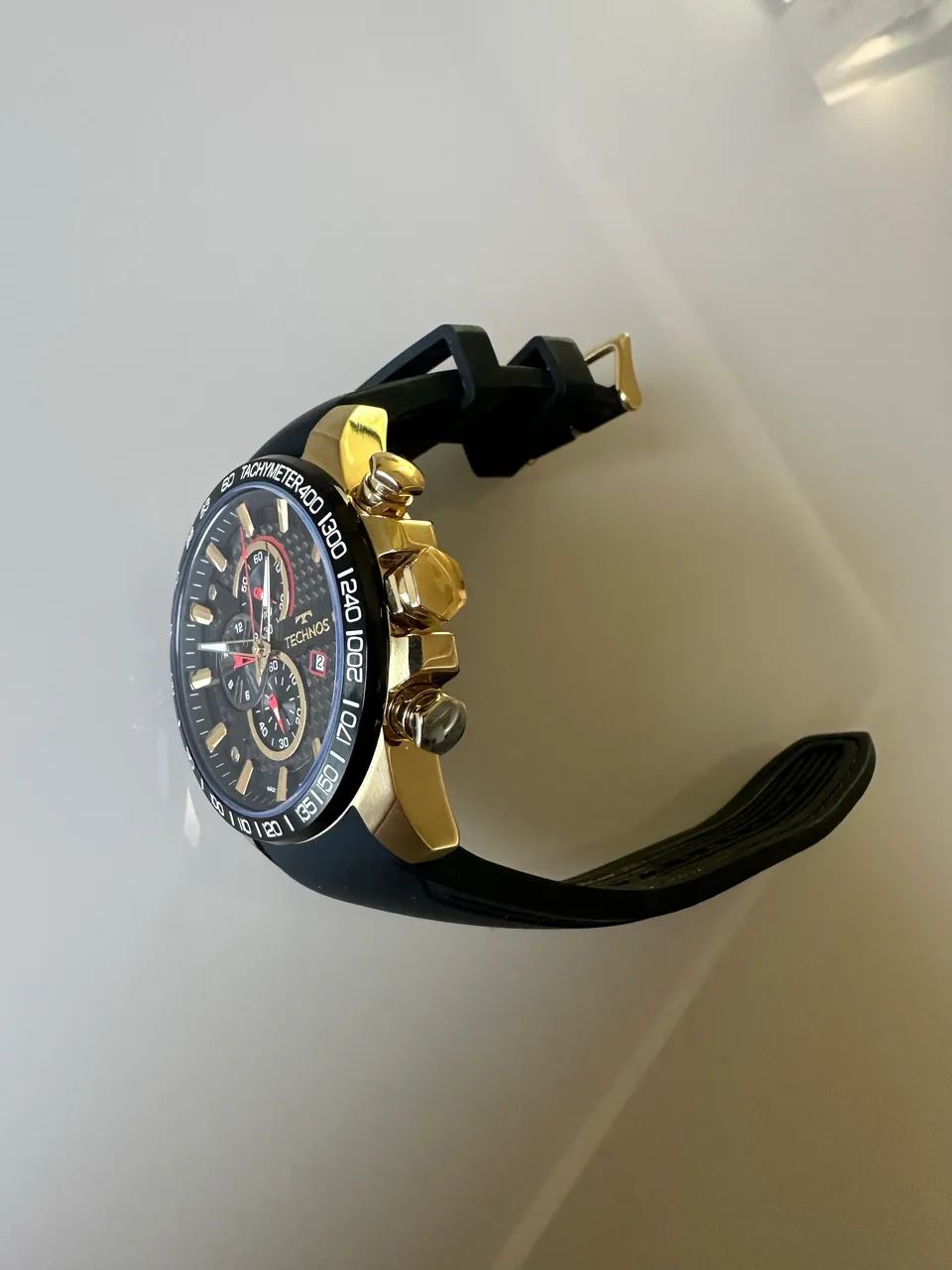 Relógio Technos Masculino Carbon Dourado - OS1ABR/T1P PERFORMANCE  - Foto 5
