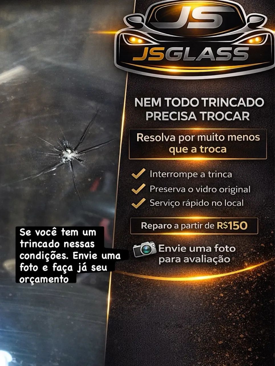 Reparo e Troca de Para-brisa | Atendimento a Domicílio - Aracaju - Foto 4