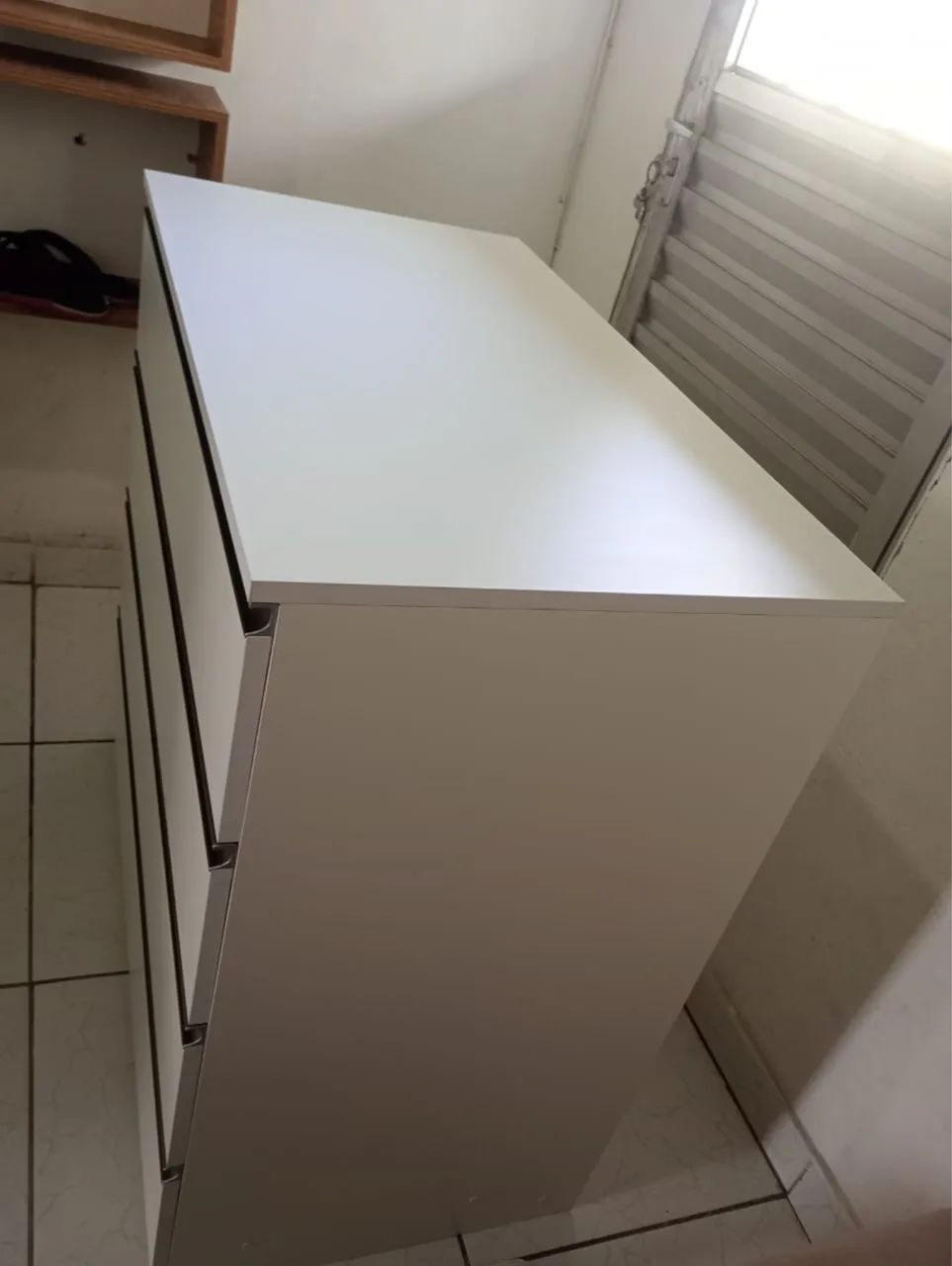Cômoda MDF branca  - Foto 3