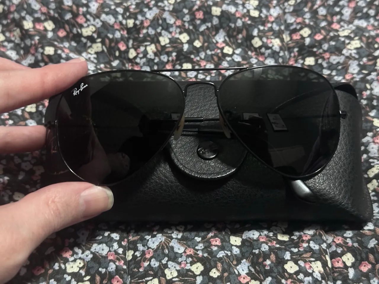 Óculos de Sol Ray-ban Aviator - Preto