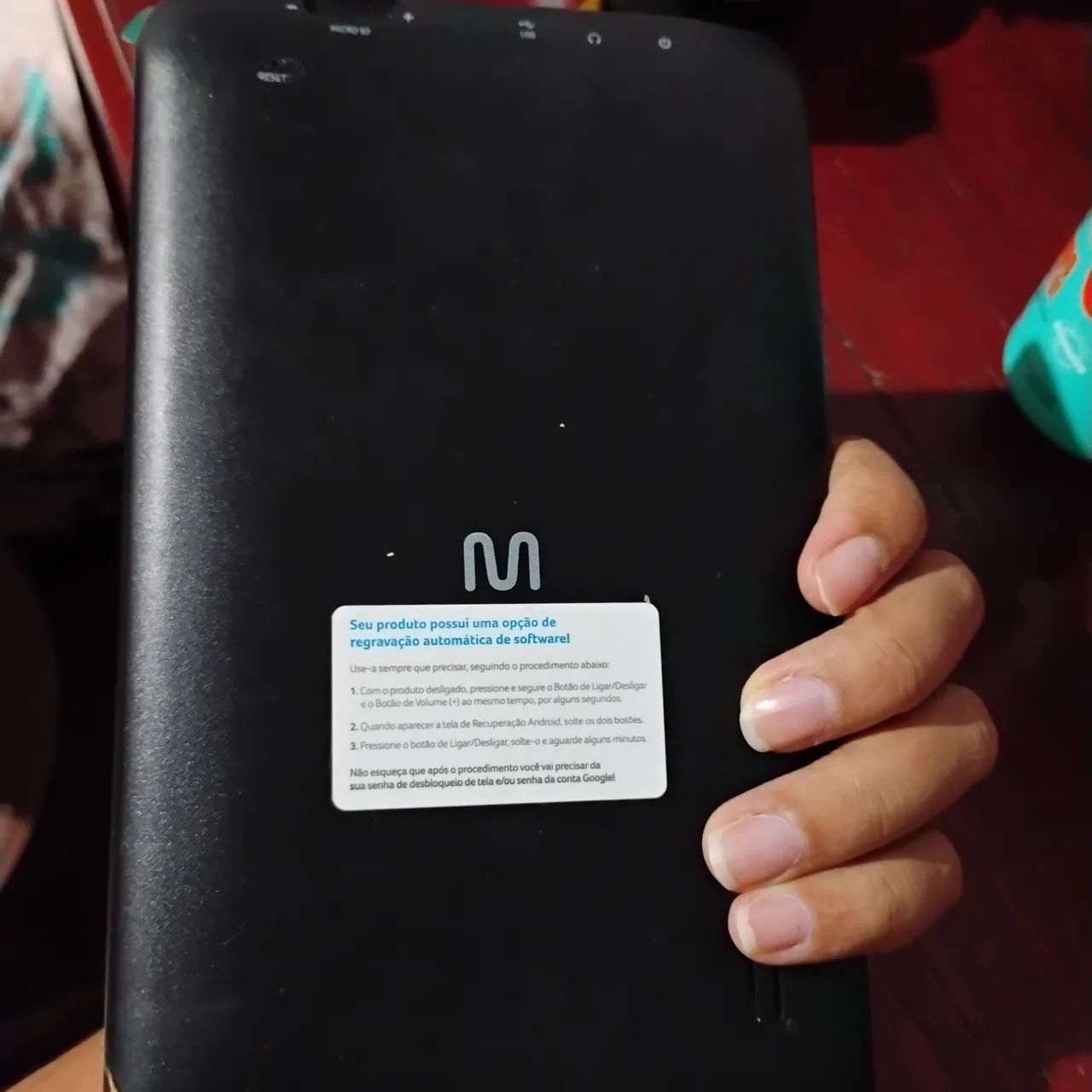 Tablet trincado funcionando  - Foto 2