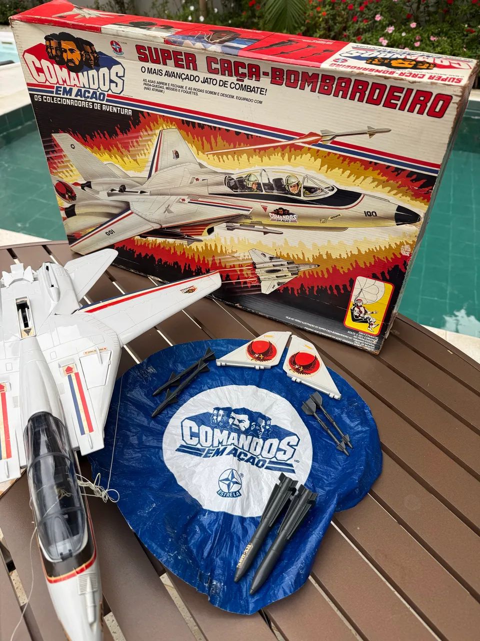 Comandos em Ação Estrela Super Caça-Bombardeiro - 1986  - Foto 4