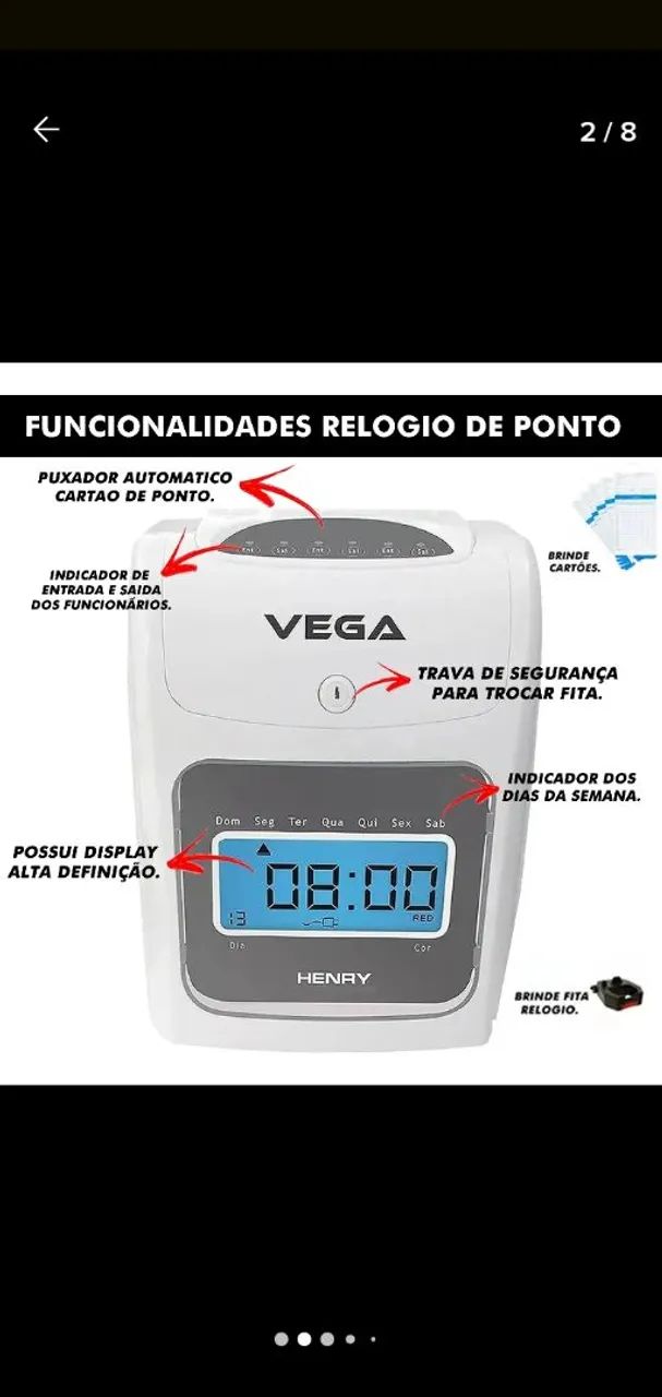 Relógio de Ponto  - Foto 5
