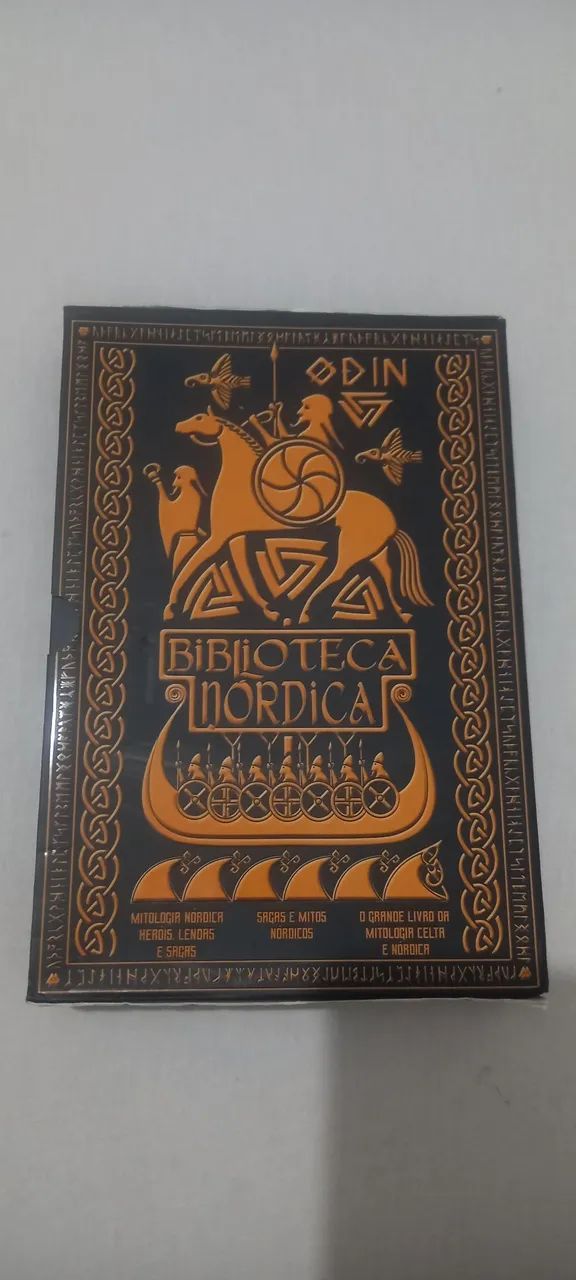 Box de livros história nórdica