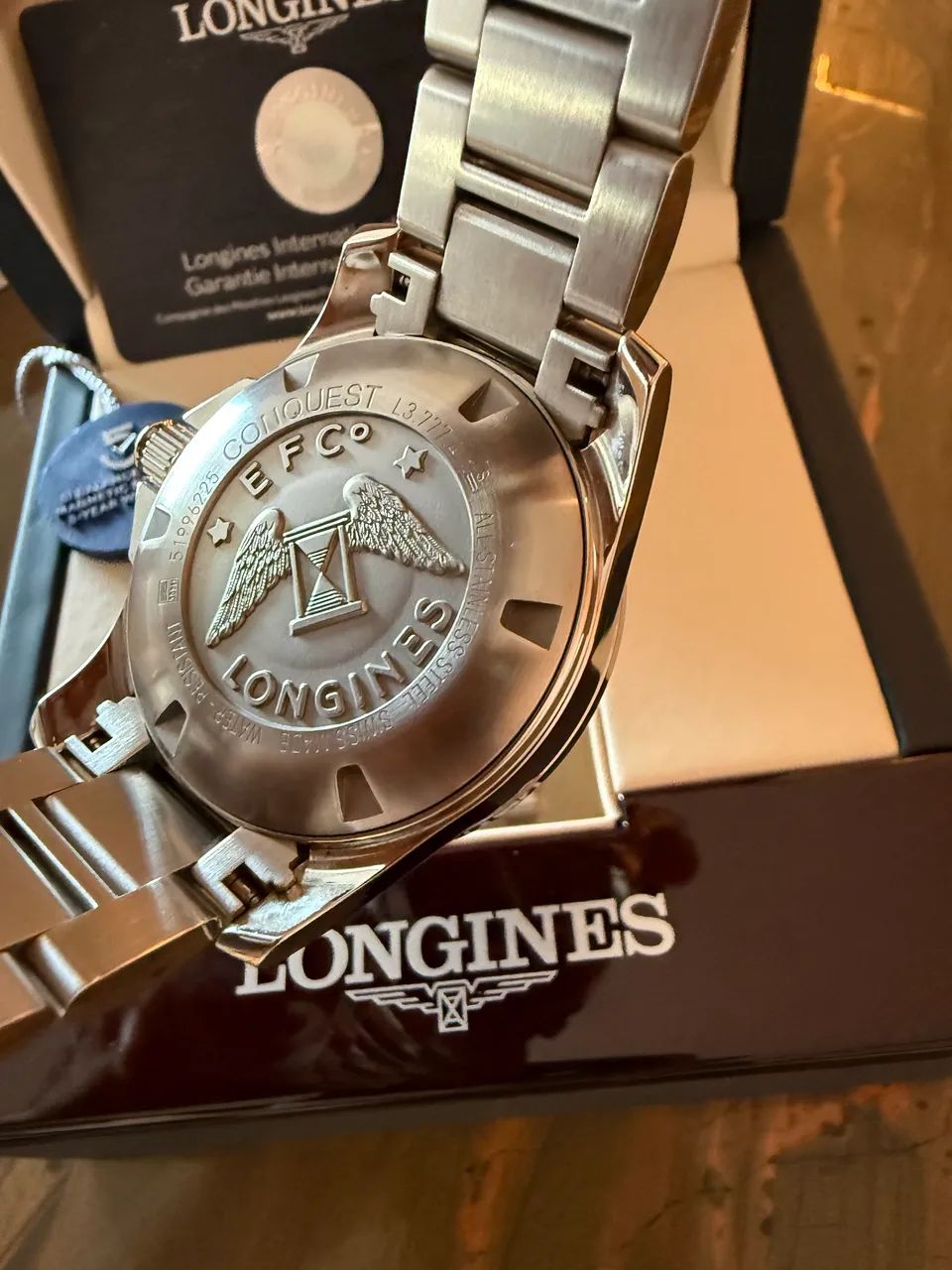 Relógio Longines Conquest Azul - Acessórios - Jóquei, Teresina
