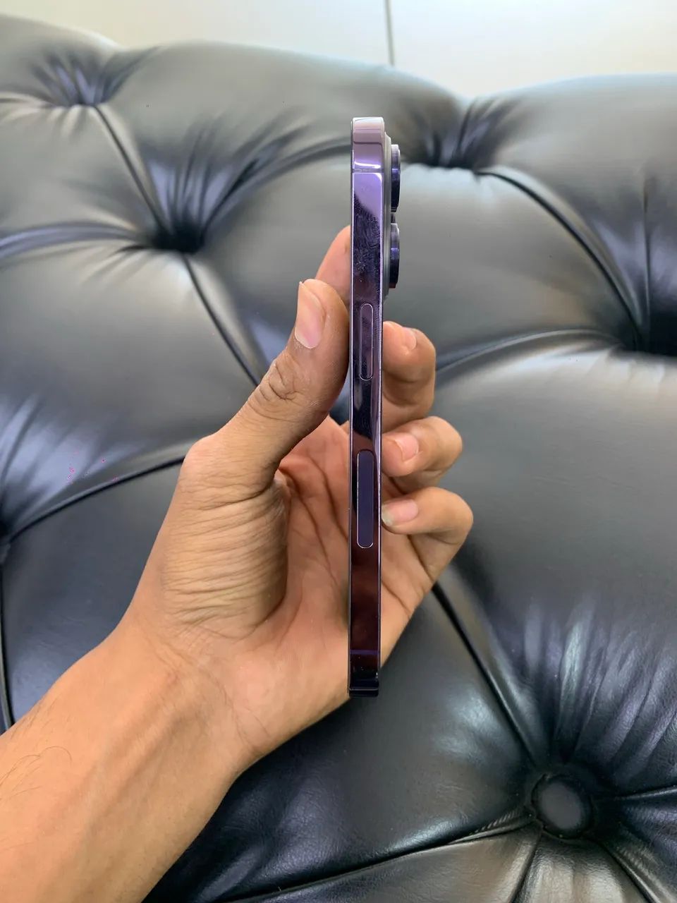 IPHONE 14 PRO EM OTIMO ESTADO, COM 128 GIGAS E FACE ID FUNCIONANDO  - Foto 4