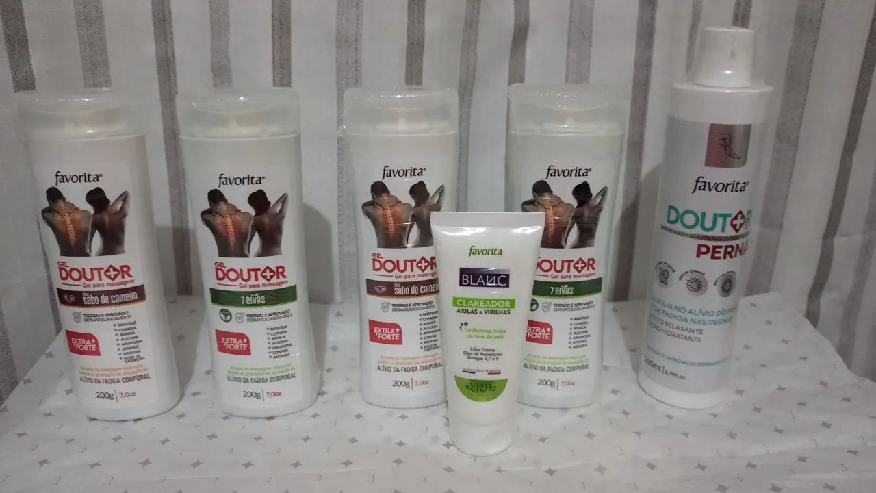 Gel para massagem 