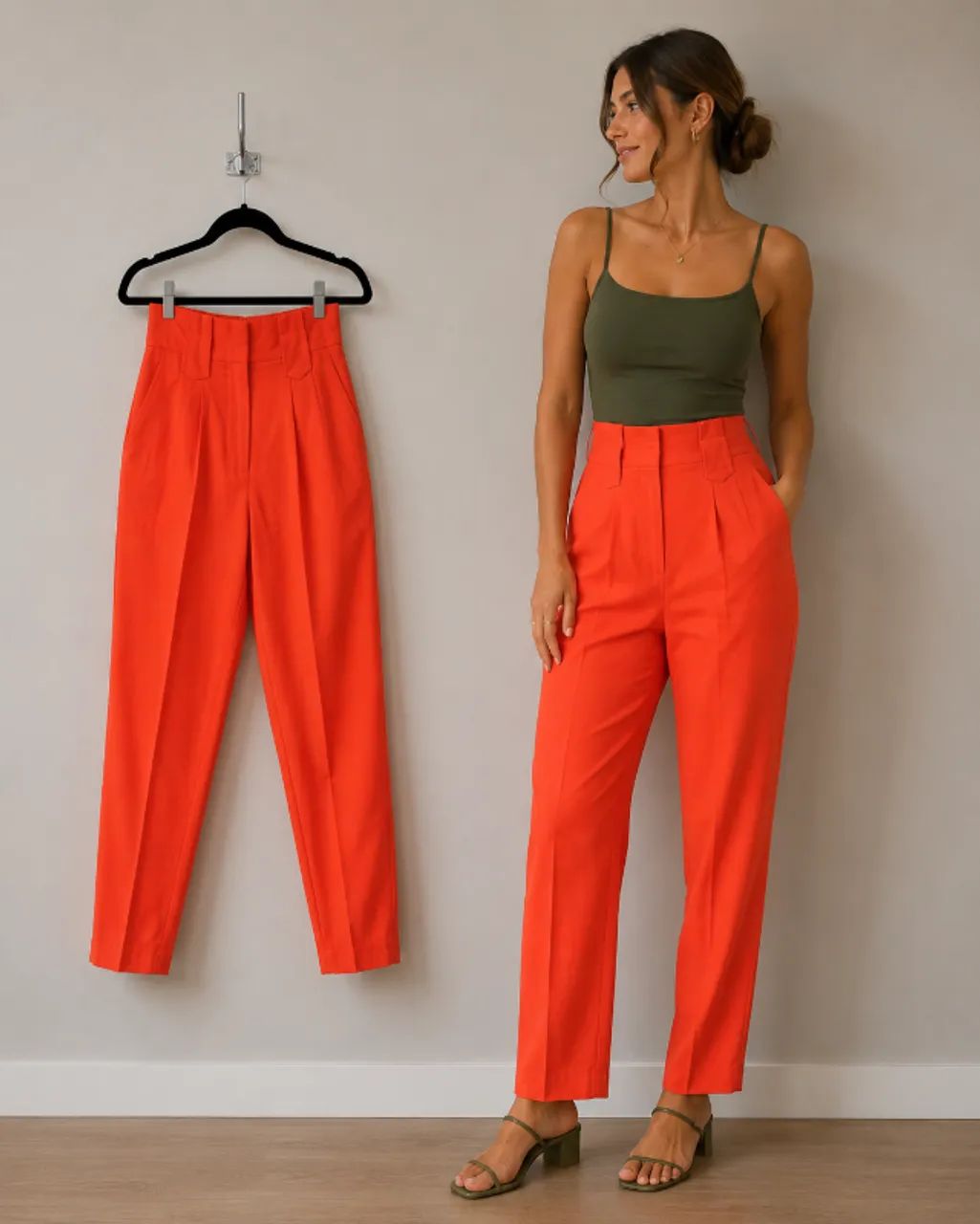 Calça laranja neon DEBRUM 36