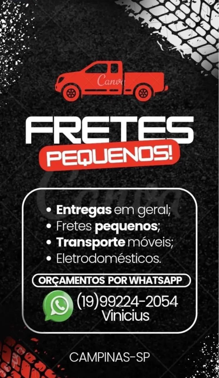 Carreto, frete e mudanças