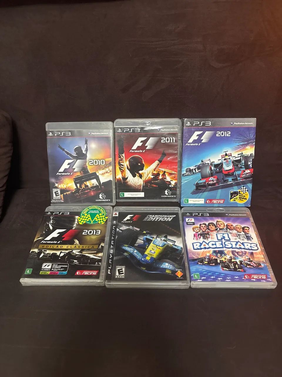 Coleção Fórmula 1 - PS3