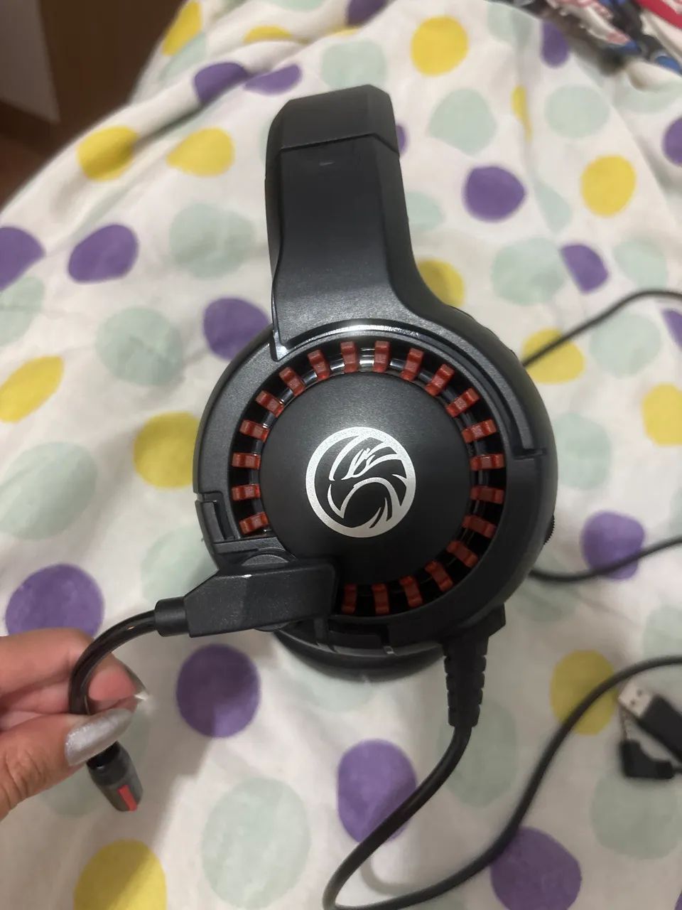 fone gamer novo, usado, funcionando perfeitamente  - Foto 2