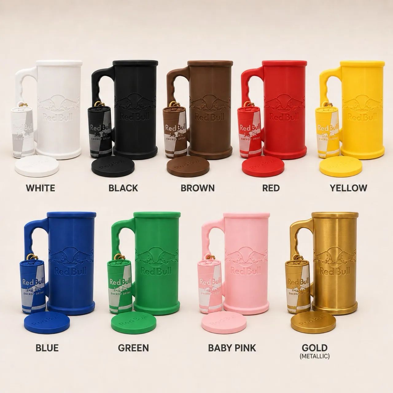 Kit red bull - caneca, tampa e chaveiro  - Foto 3