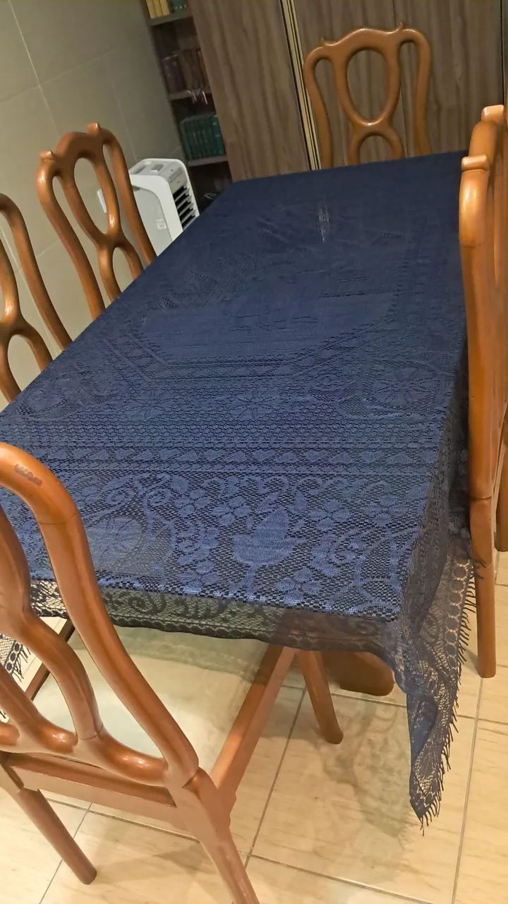 Tolha de mesa rendada $50