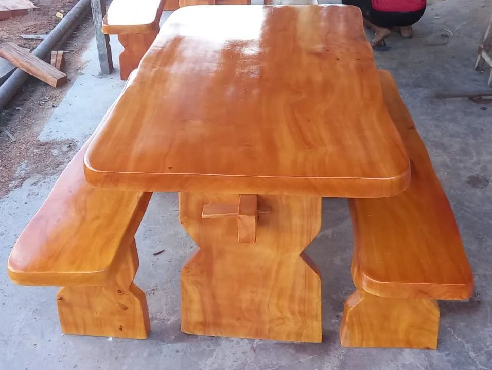 Mesa de madeira rústicas  - Foto 3