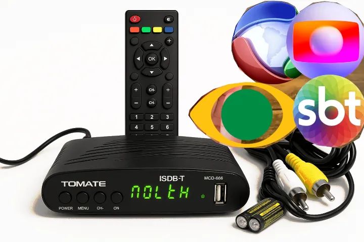 Conversor E Gravador Hdmi Av Digital Tomate Mcd 666 Full Hd