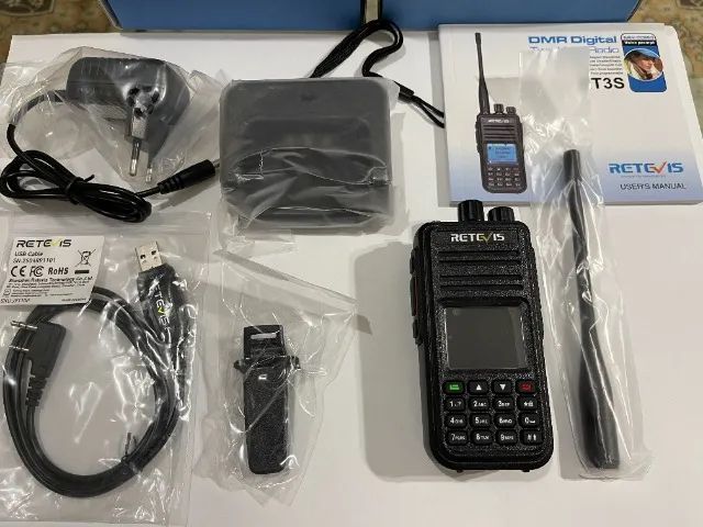 Rádio Dmr Retevis Rt3s Gps - Original + Cabo - No Brasil !! - Foto 5