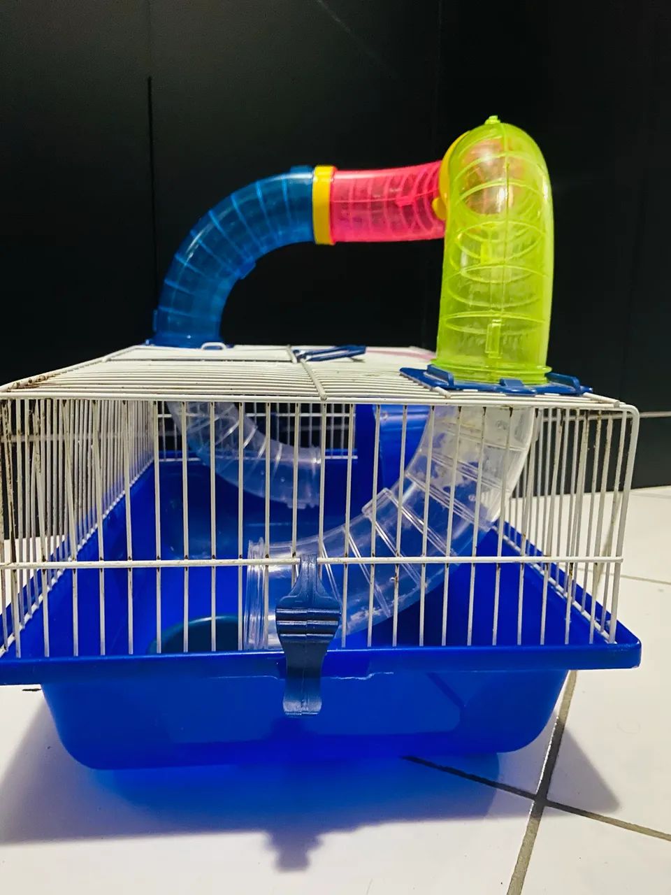 Gaiola para hamster com Labirinto colorido +Kit inicial - Foto 2