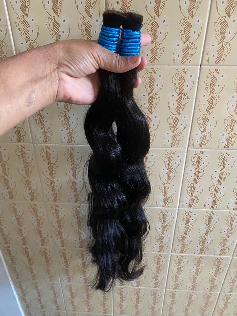 Cabelo humano 65 cm  - Foto 3