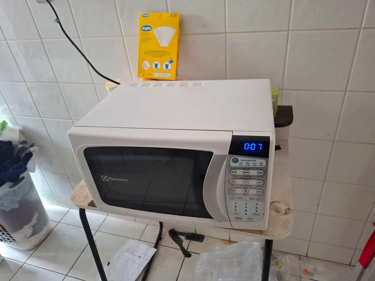 Micro-ondas Electrolux MTD30 branco 20L 127 V