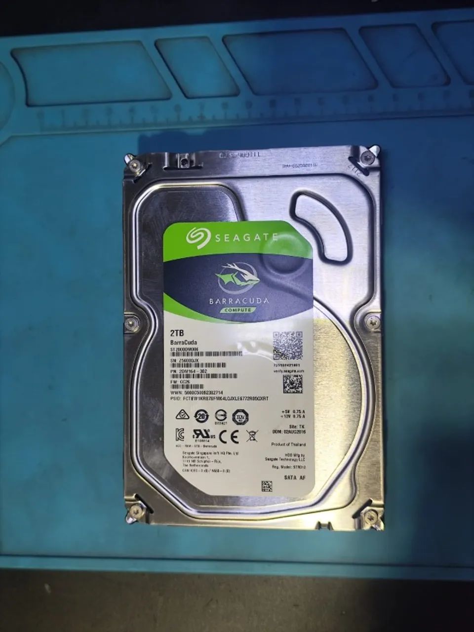 HD 2TB SEAGATE BARRACUDA - 100% - Foto 3