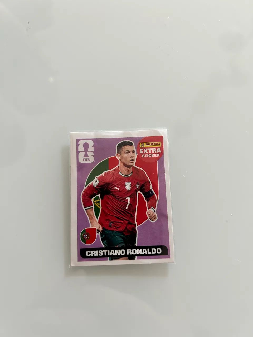 Extra sticker Lila?s Cristiano Ronaldo 