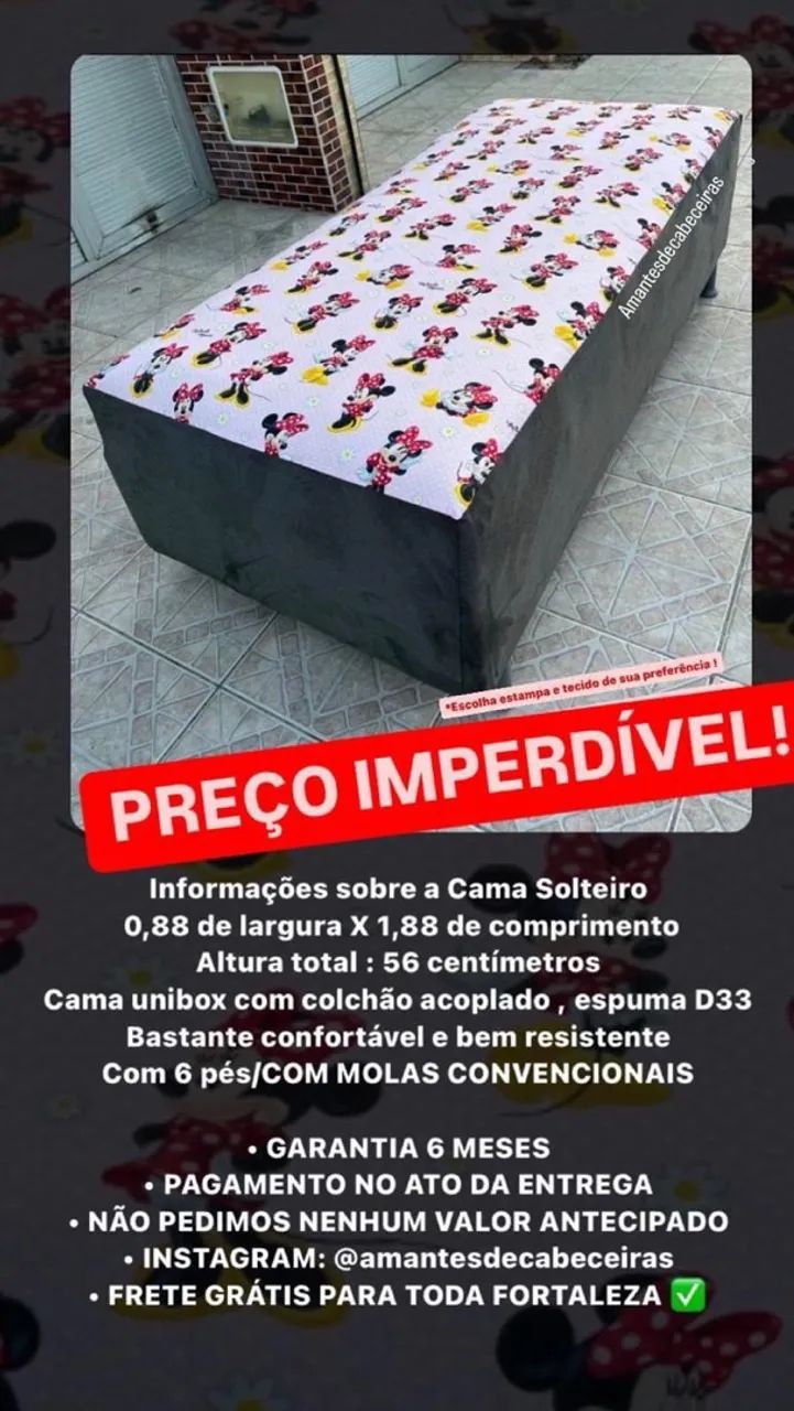 Cama de solteiro unibox - Foto 2