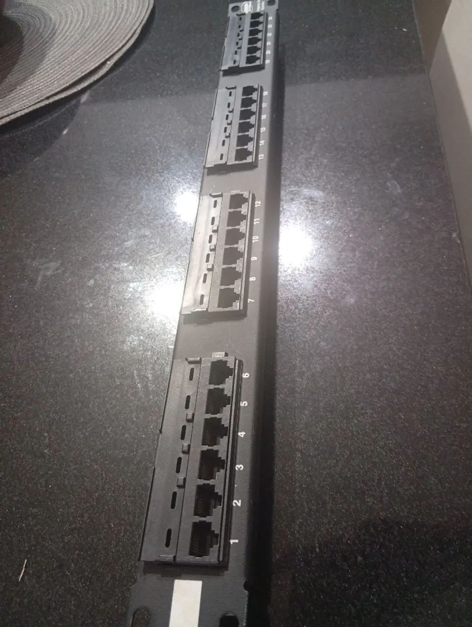 Patch Painel AMP Cat 5e - 24 portas - Foto 5