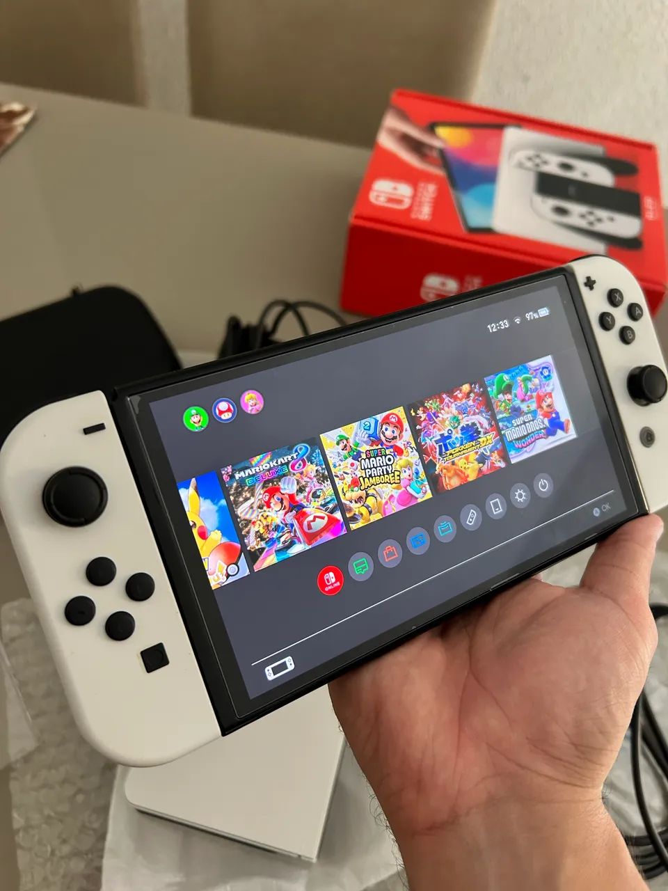 Nintendo Switch OLED DESBLOQUEADO 512GB - Foto 3