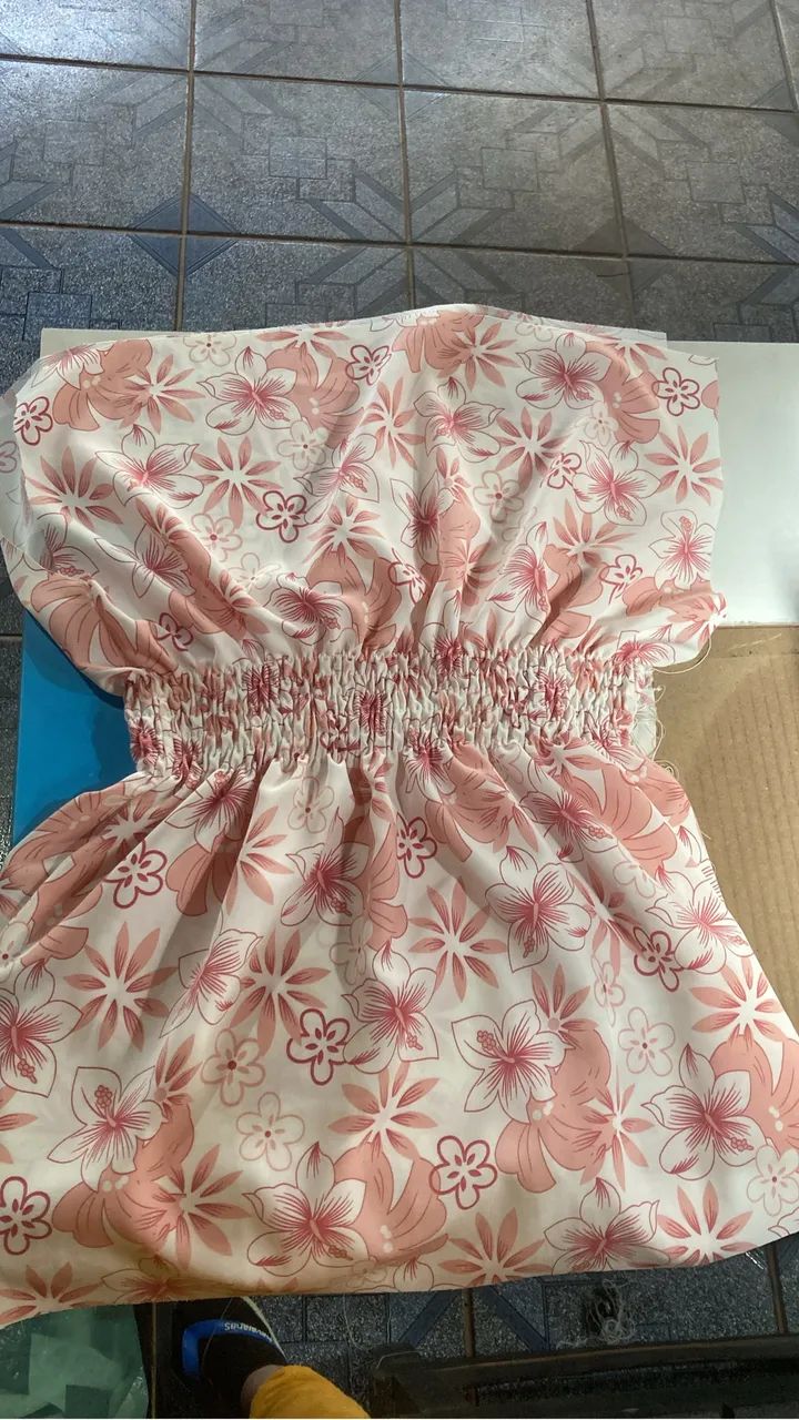 Passo LASTEX EM VESTIDOS BLUSINHAS  - Foto 2