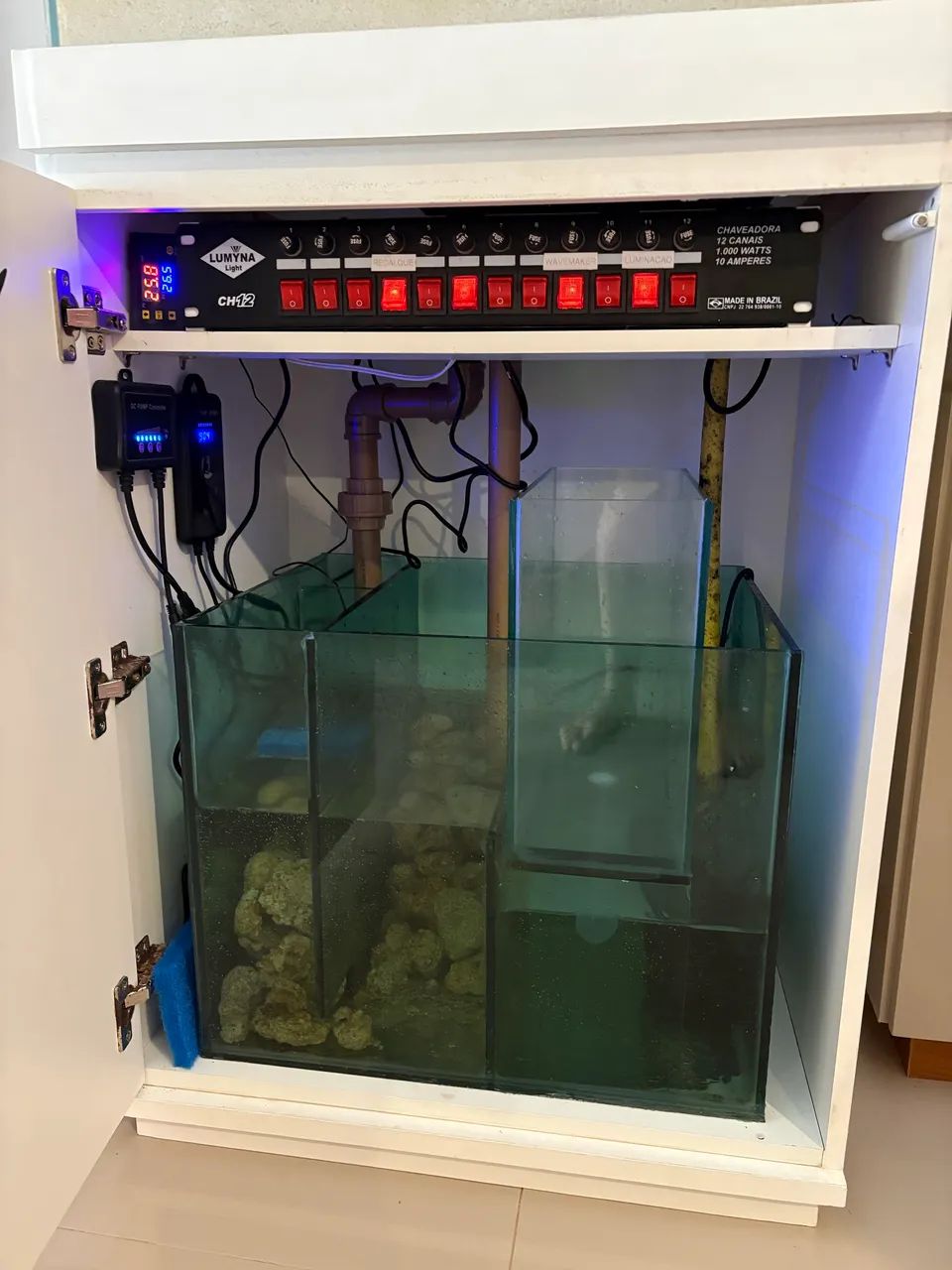 Aquário completo com móvel e sump - Foto 2