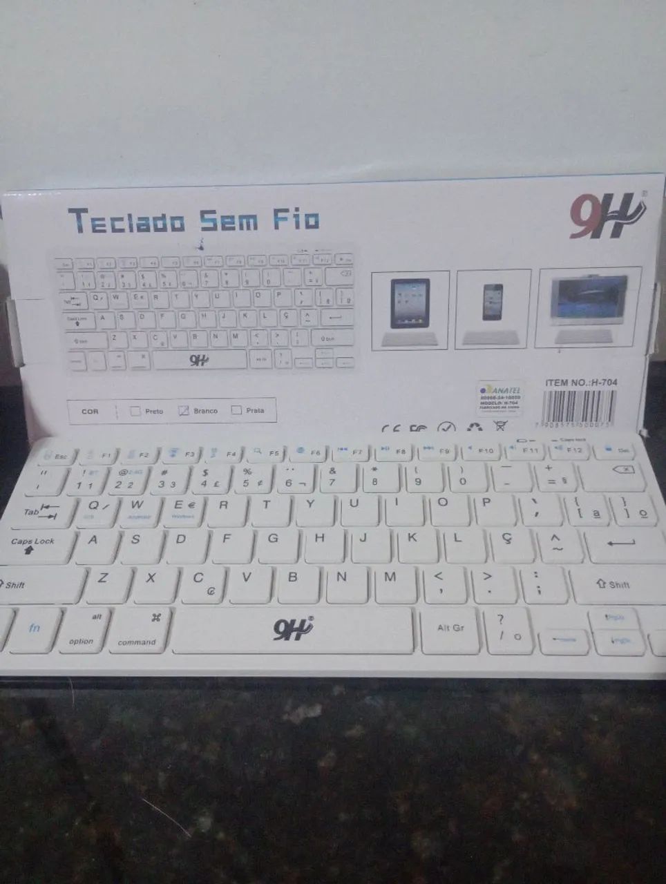Teclado sem fio 9h - Foto 2