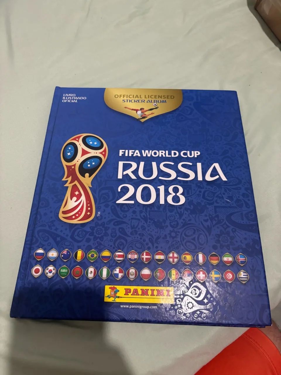 Álbum copa 2018 capa dura completo