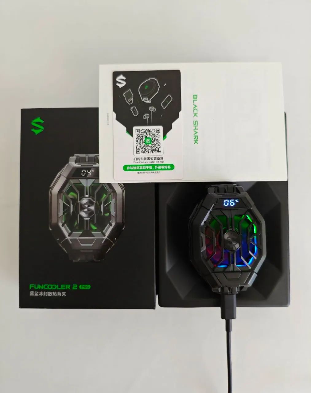 Cooler de Resfriamento FunCooler 2 Pro Black Shark Xiaomi  - Foto 3