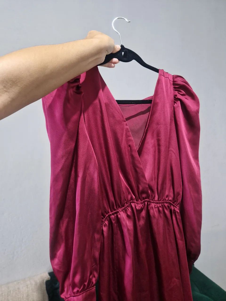 Vestido Seda quase novo - Foto 2