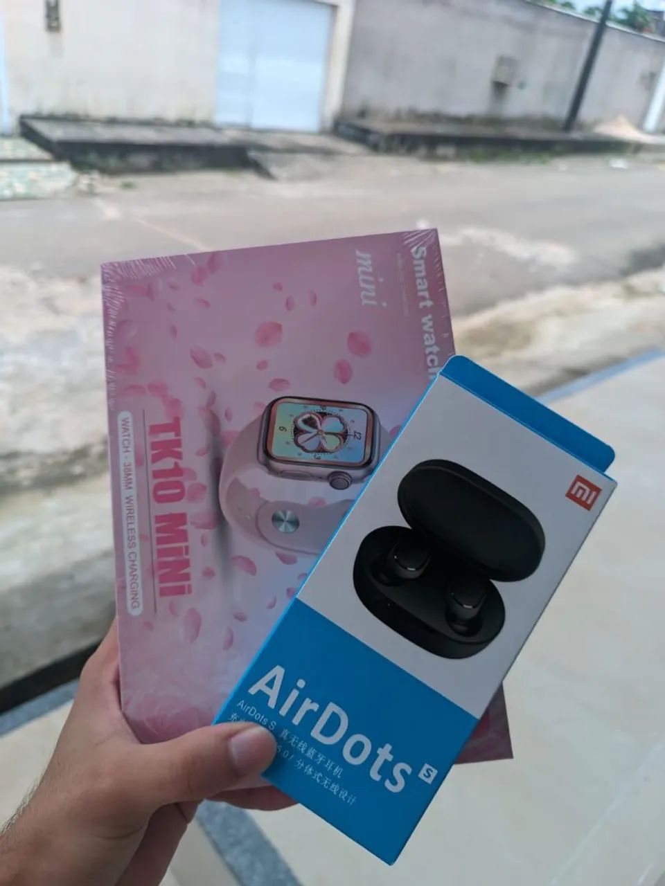 Smartwatch TK10 MINI + Fone Bluetooth