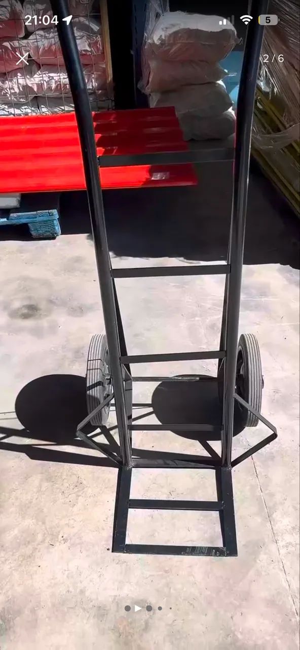 Carrinho pneu maciço  - Foto 2