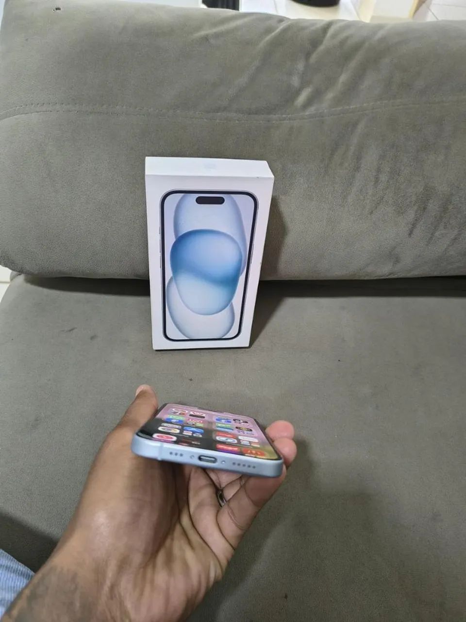 IPHONE 15 256GB na garantia  - Foto 4