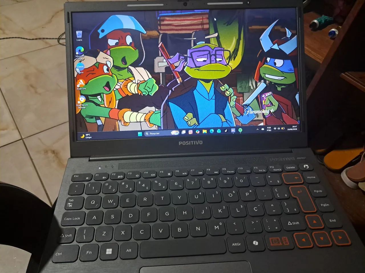 Notebook POSITIVO VISION