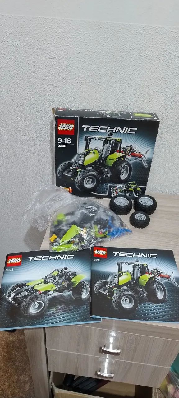 Lego 9393 - Technic - Trator 2x1 - original - Foto 3