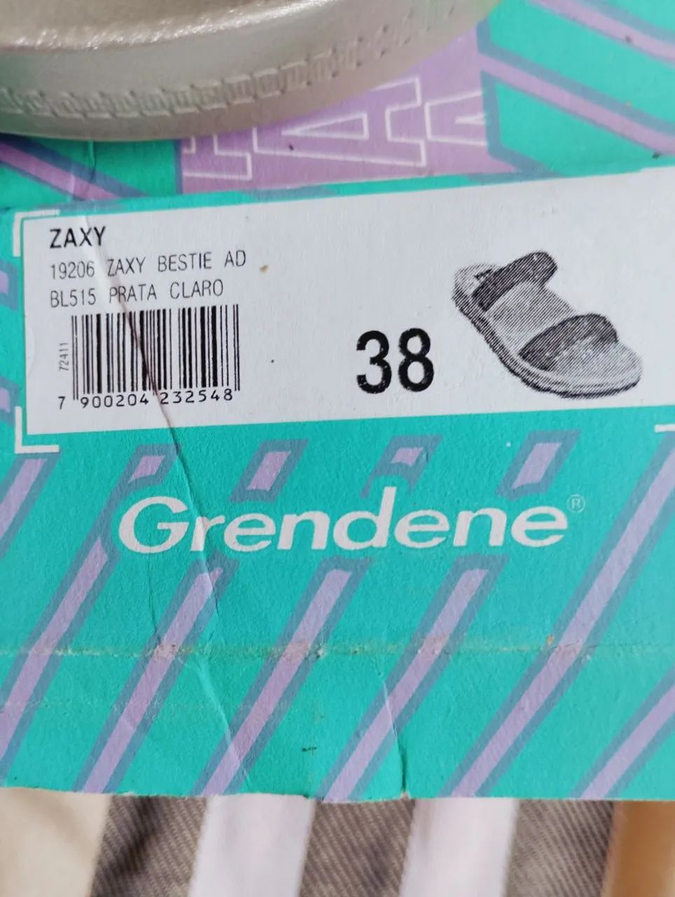 Chinelo ZAXY PRATA 38 - Foto 3