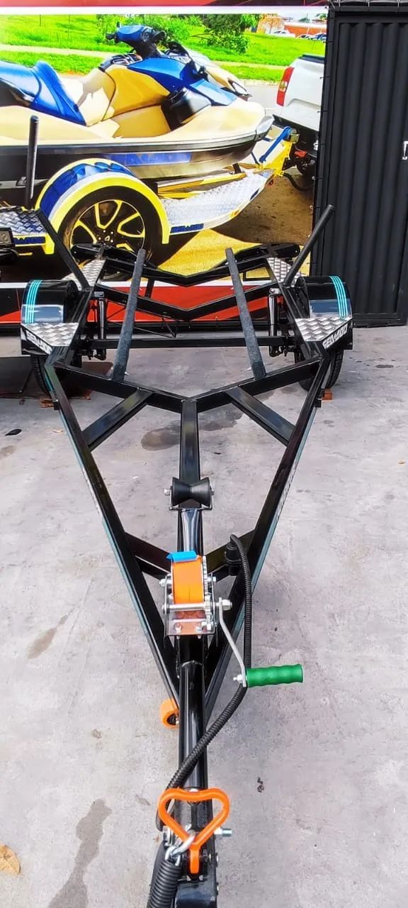 REBOQUE CARRETINHA PARA JET SKI NOVO - Foto 5
