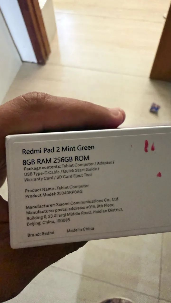 XIAOMI TABLET PAD 2 8 DE RAM 256 ARMAZENAMENTO  - Foto 2