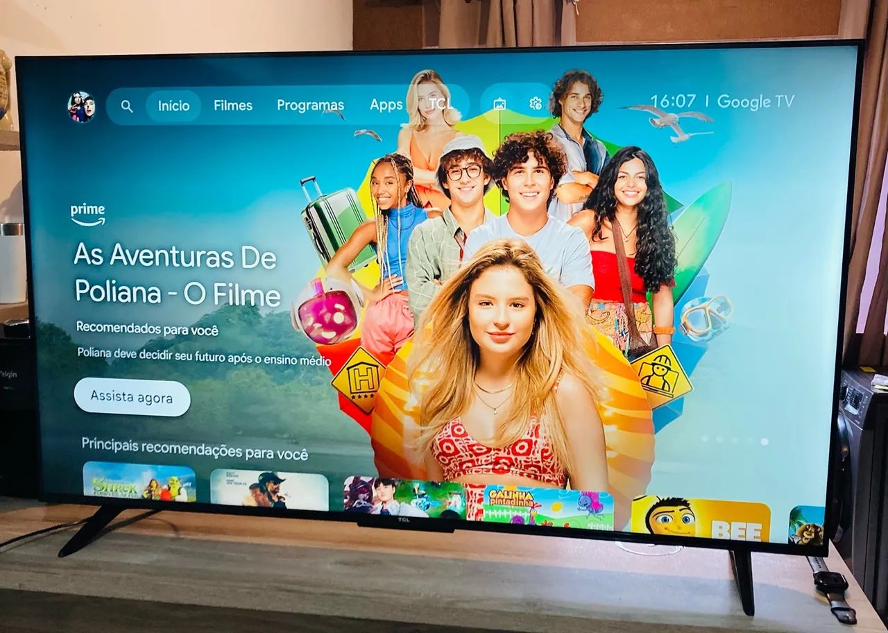 Tv smart 50 polegadas 4k TCL  - Foto 4
